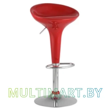 Стул барный Stool Group Бомба (красный)